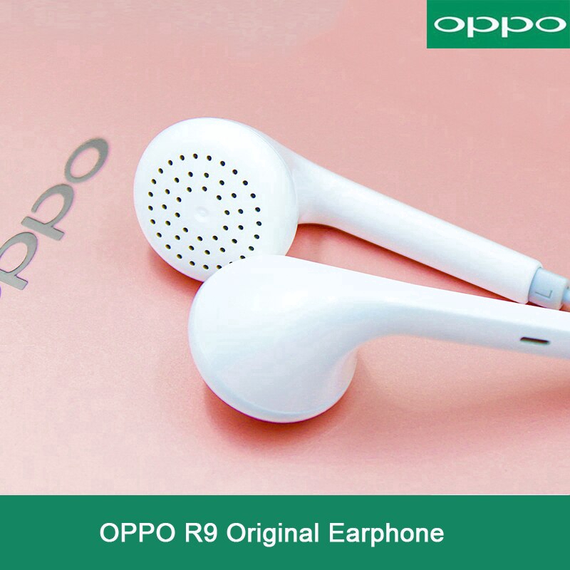 Tai Nghe Nhét Tai Oppo R9 Jack 3.5mm + Túi Đựng