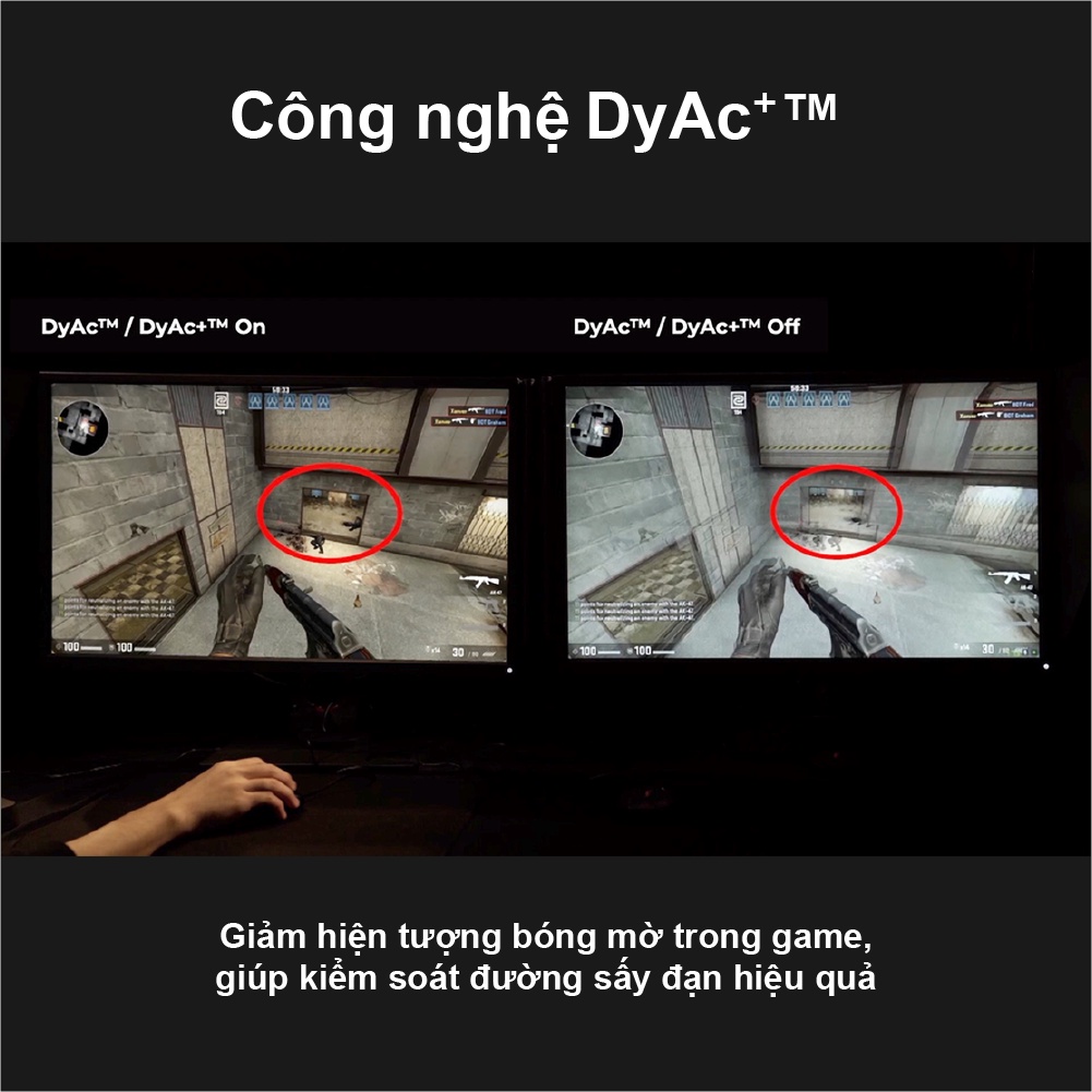 Màn hình máy tính BenQ ZOWIE XL2746K 27" 0.5ms chuyên gaming Esports Công nghệ DyAc