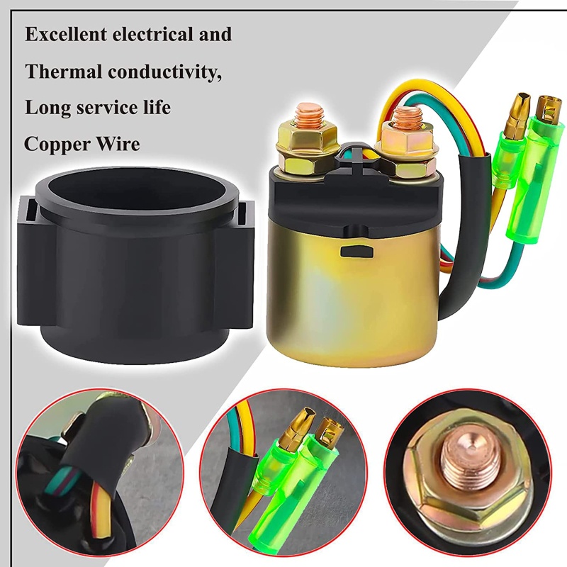 Rơ Le Khởi Động Kèm Ốc Vít Đồng Thau Cho Fourtrax 400 TRX400EX