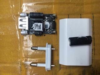Củ sạc Iphone dẹt bóc máy bản Hàn