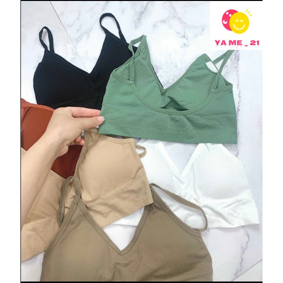 Áo Lót Nữ chữ U hở lưng 2 dây, Áo không gọng nâng ngực co giãn 4 chiều | BigBuy360 - bigbuy360.vn