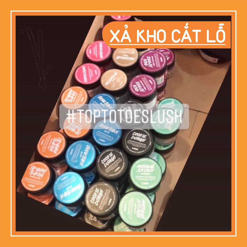 SALE THÔI NÀO Tẩy da chết môi Lush lành tính, làm hồng mịn môi SALE THÔI NÀO