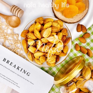 Ss5689 ss456 hạnh nhân rang bơ nofa thơm giòn 500g, hạnh nhân mật ong, hạt hạnh nhân mỹ vỏ mỏng
