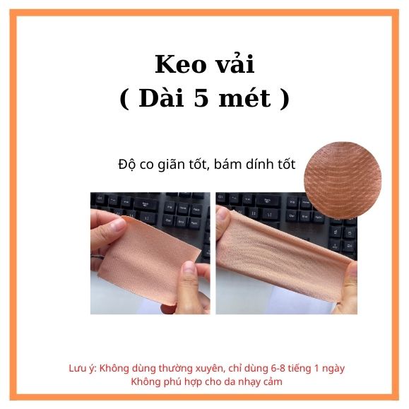 Keo Vải Dán Ngực Dành Cho Sb Trans Tom