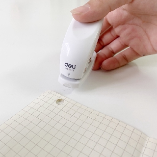 Dụng Cụ Dập Bấm Lỗ Giấy Binder Deli Puncher