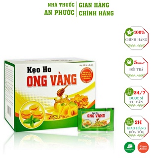 ✅ Kẹo Ngậm Ho Viêm Họng Ong Vàng 20 gói