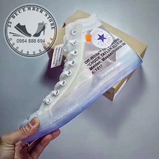 Giày thể thao CONVERSE _OFFWHITE_VULCANIZED CHỐNG NƯỚC