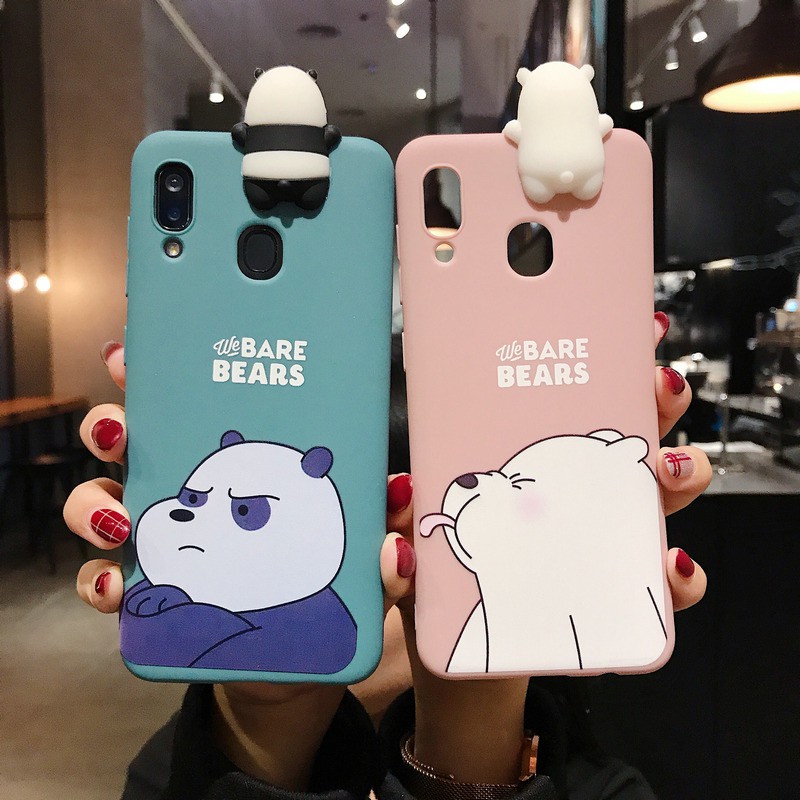 Ốp điện thoại TPU mềm in hình We Bare Bears Cartoon WBB Printed cho Samsung A10S A20S A21s A30S A50S A50 A30 A20 A11 A31 A51 M30S M21 | HSN 10-12 | BigBuy360 - bigbuy360.vn
