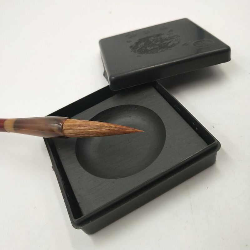 Nghiên mực phổ thông học sinh - Nghiên đá dùng mài mực viết thư pháp