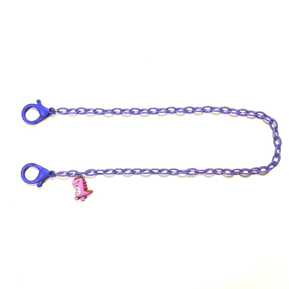 Dây đeo khẩu trang chống thất lạc hình khủng long màu kẹo dễ thương cho trẻ em