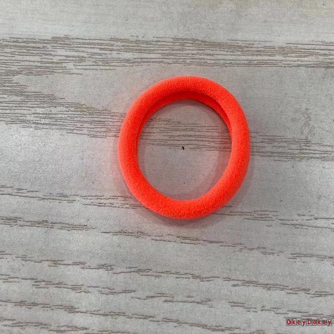 Dây Buộc Tóc Đuôi Ngựa Co Giãn Không Đường May Màu Kẹo Thời Trang Cho Nữ