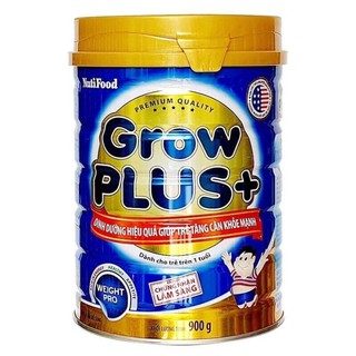 Sữa bột nutifood grow plus xanh 900g