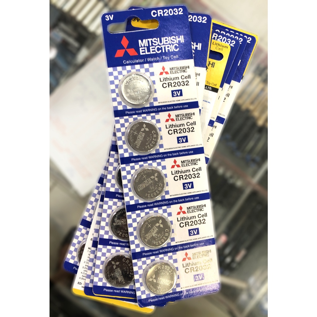 Pin cúc Mitsubishi/ Camellion/ Panasonic CR2016, CR2025, CR2032 - hàng chính hãng