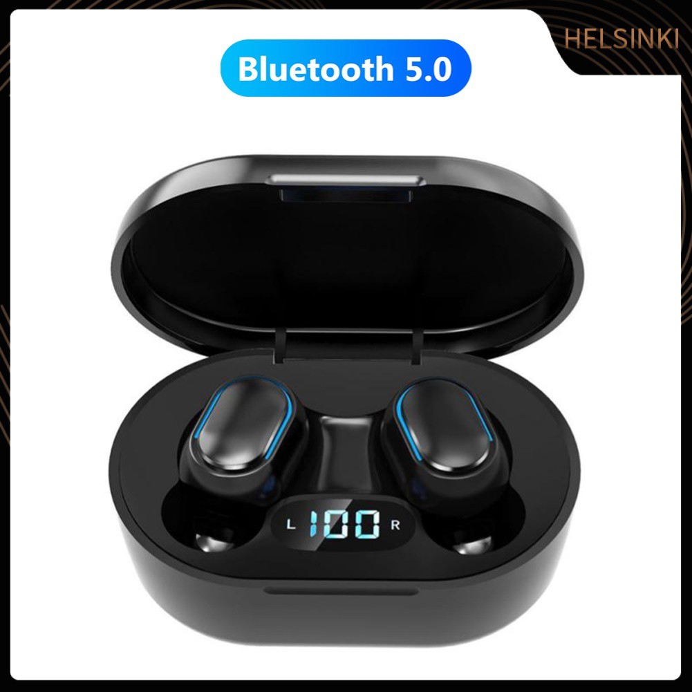 Tai Nghe Không Dây Hel + A7s / E7s Bluetooth 5.0 Ipx7 Chống Thấm Nước 9d