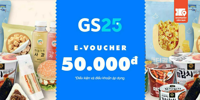 E-voucher gs25 50.000