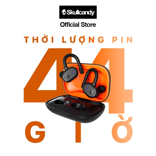 [HÀNG MỚI 2022 -  VOUCHER 100K] Tai nghe Skullcandy Push Active True Wireless, Voice Control, Skull iQ - Hàng chính hãng