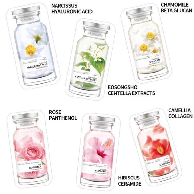 Mặt nạ giấy Mamonde Flower Ampoule Mask 23ml