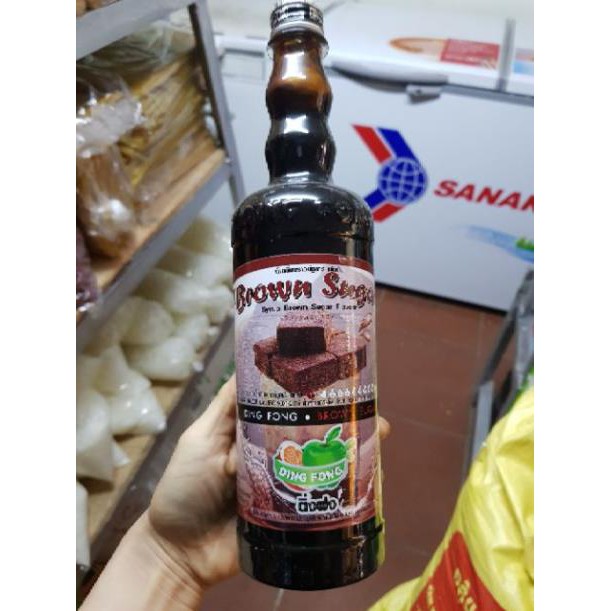 Lọ 300ml Siro đường đen Thái Lan