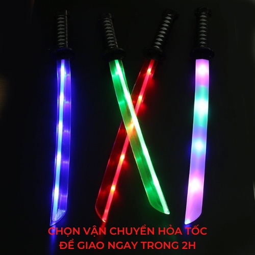 Kiếm phát sáng, Katana phát sáng đồ chơi hot trend - Trend NGOC CHAU STORE