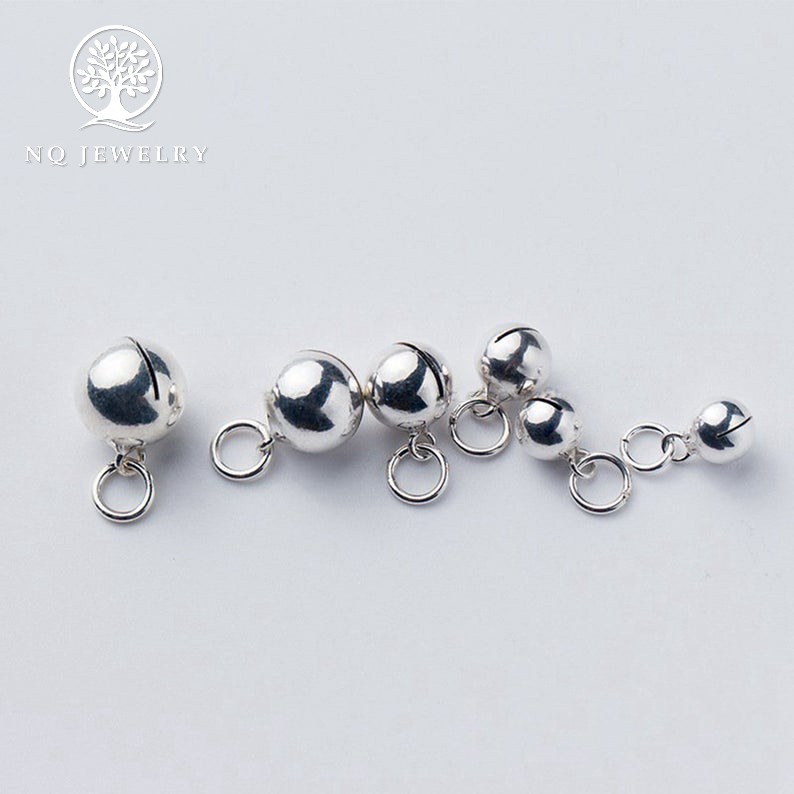Mặt dây chuyền bạc hình chuông nhỏ - NQ Jewelry