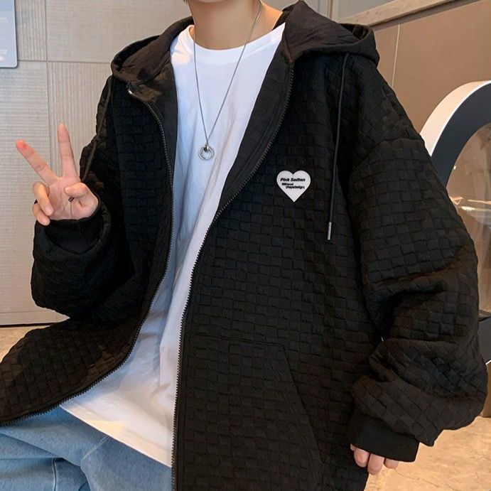 Áo Hoodie Dáng Rộng Thời Trang Phong Cách Hàn Quốc Cho Nam