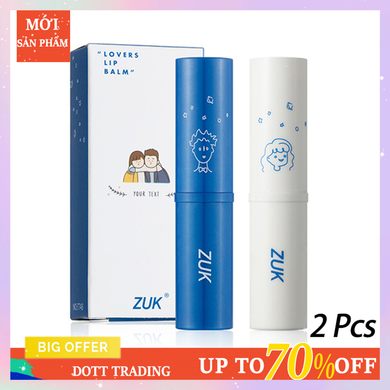 Bộ 2 Son Dưỡng Zuk Dưỡng Ẩm Chống Nếp Nhăn Cho Cặp Đôi