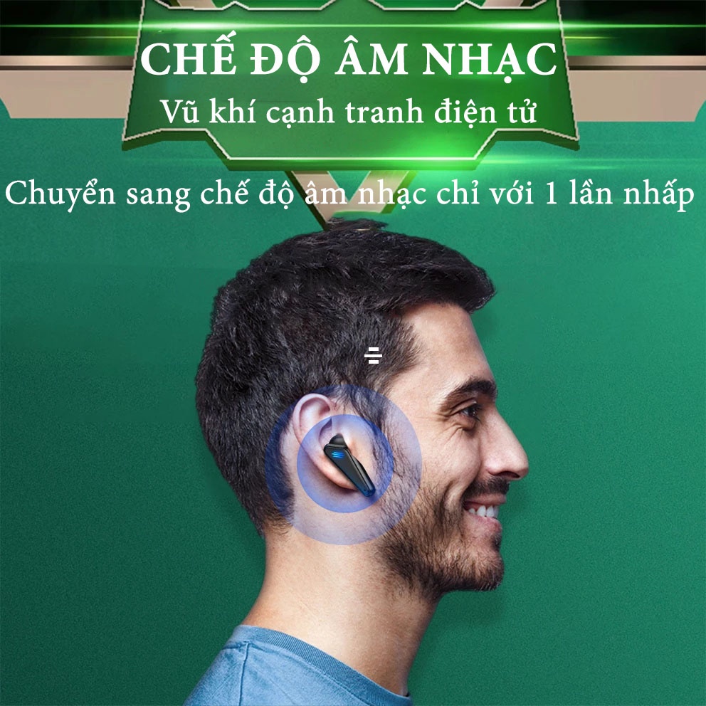 Tai Nghe Gaming K33, Tai Nghe Bluetooth Không Dây 5.0 Có Mic Với Độ Trễ Thấp Pavu Tech