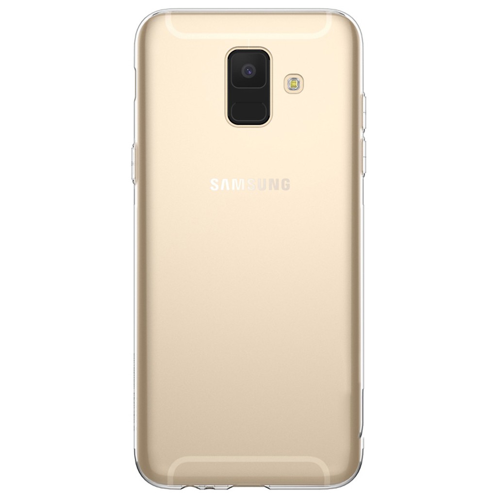 Ốp lưng dẻo silicon cho Samsung Galaxy A6 2018 hiệu Ultra thin  - Hàng chính hãng