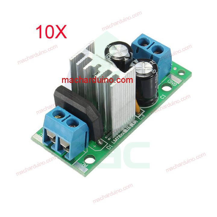Mạch Chỉnh Lưu Nguồn Ổn Áp LM7812 1.2A [MS-386]