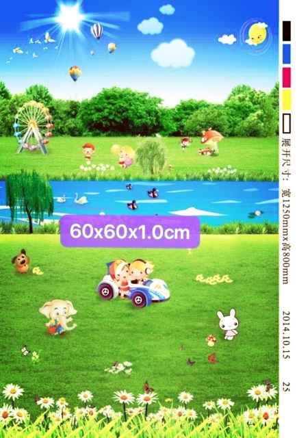 Xốp ghép hoạt hình cho bé kích thước 60-60cm dày 1cm
