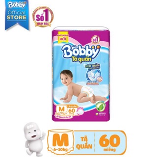 Tả quần/tả dán bobby m62/l54/xl48/xxl44/m76/l68/xl62/xxl56
