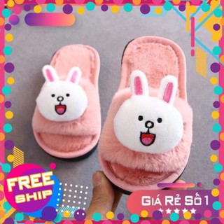 [FREE SHIP] DÉP BÔNG XINH HÌNH THÚ CƯNG ĐI TRONG NHÀ CHO BÉ