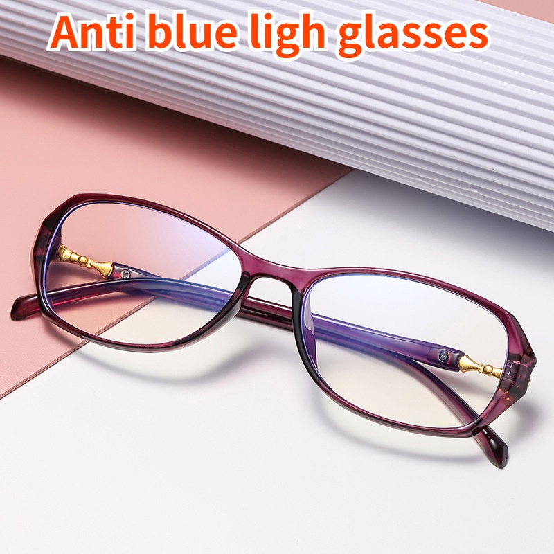 Kính đọc sách thời trang chống ánh sáng xanh dành cho nữ Mang kính đọc sách thoải mái