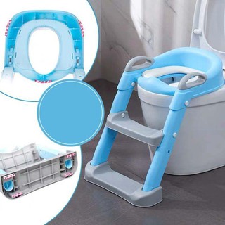 GHẾ BẬC THANG BỒN CẦU CHO BÉ KÈM TAY VỊN
