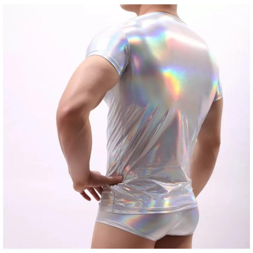 Áo thun Stee Body Ánh kim HALO Unisex