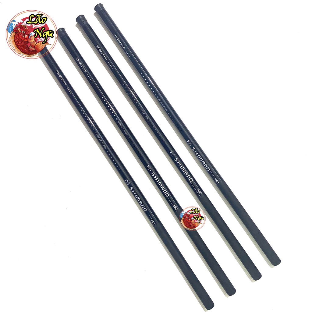 Cần Câu Tay SHIMANO Cacbon Cao Cấp - GIÁ SIÊU RẺ do Lão Ngư Phân Phối Chính Hãng Đủ size 2m7-3m6-4m5-5m4-6m3