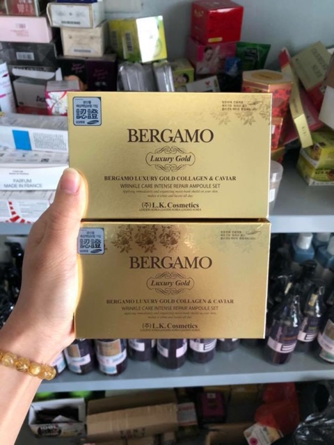 Serum Bergamo tinh chất vàng 24k-Hàng chính hẵng