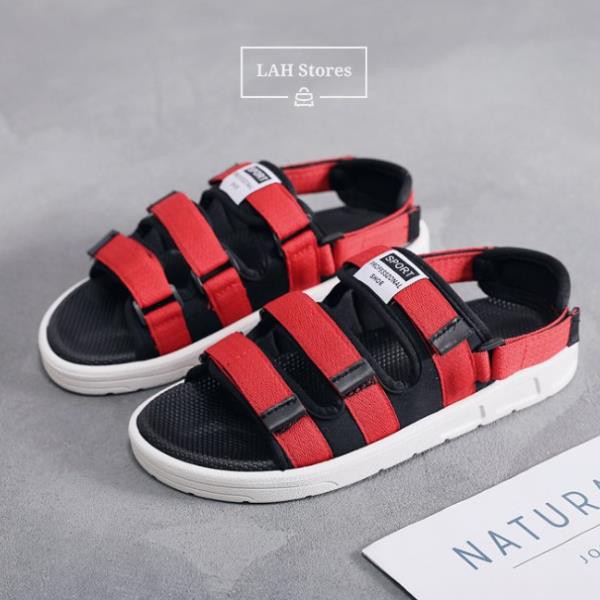 Dép sandal nam phong cách Unisex LAH STORES. Vải bố siêu chắc chắn. Quai hậu rời siêu chất. DSNAM03