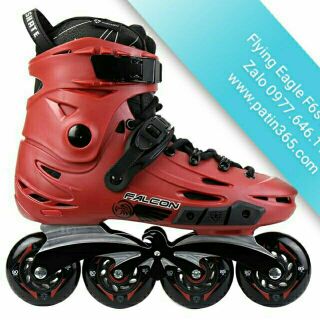 Giày patin Flying Eagle F6s cao cấp tặng  8 bánh đèn  túi đựng giày bộ bảo vệ tay chân