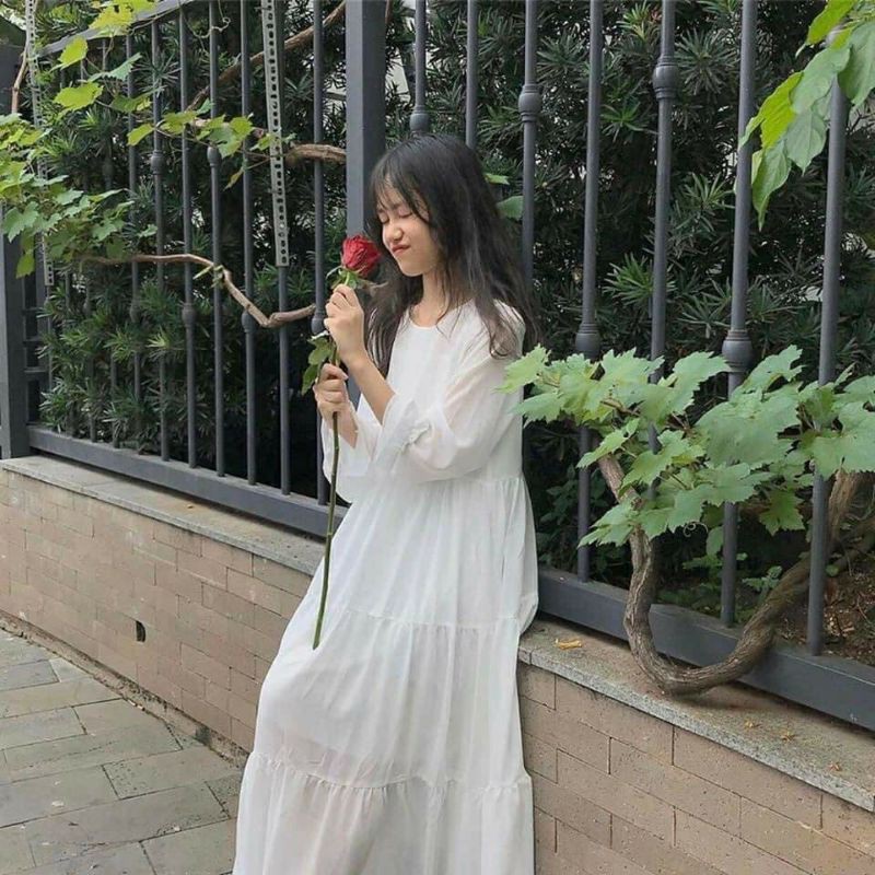 váy babydoll nhiều tầng HĐ