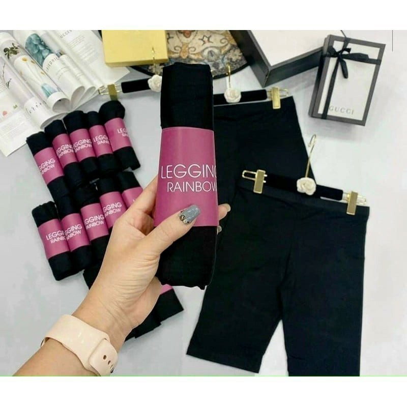 Quần Legging Lửng Cạp Cao Siêu Nâng Mông Co Giãn 4 Chiều | BigBuy360 - bigbuy360.vn