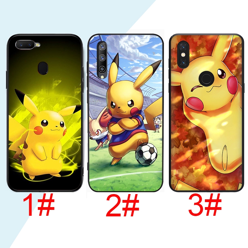 S143 Pokemon Pikachu Vivo Y11 Y11S Y12 Y15 Y17 Y19 Y5S Y53 Y55 Y69 Y71 Y81 Y91C Y93 Y95 Y20 Y30 Y50 Y70 Soft Phone Case