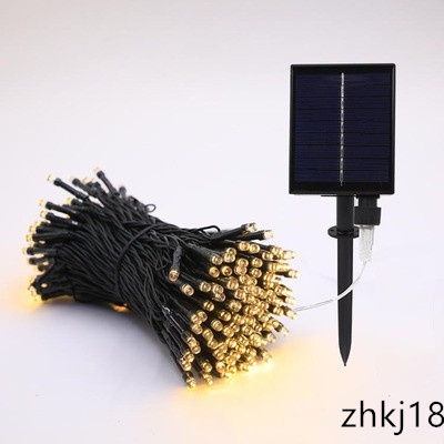 Dây Đèn LED 200 Bóng Sử Dụng Năng Lượng Mặt Trời 22m Trang Trí Giáng Sinh