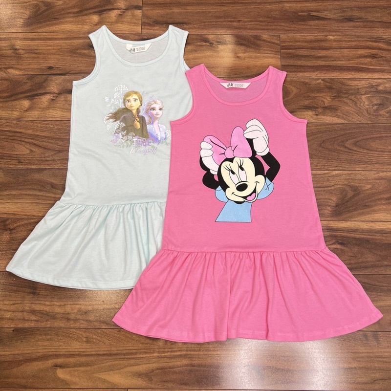 Váy elsa mickey pony cho bé gái 10-30kg cotton mềm đẹp