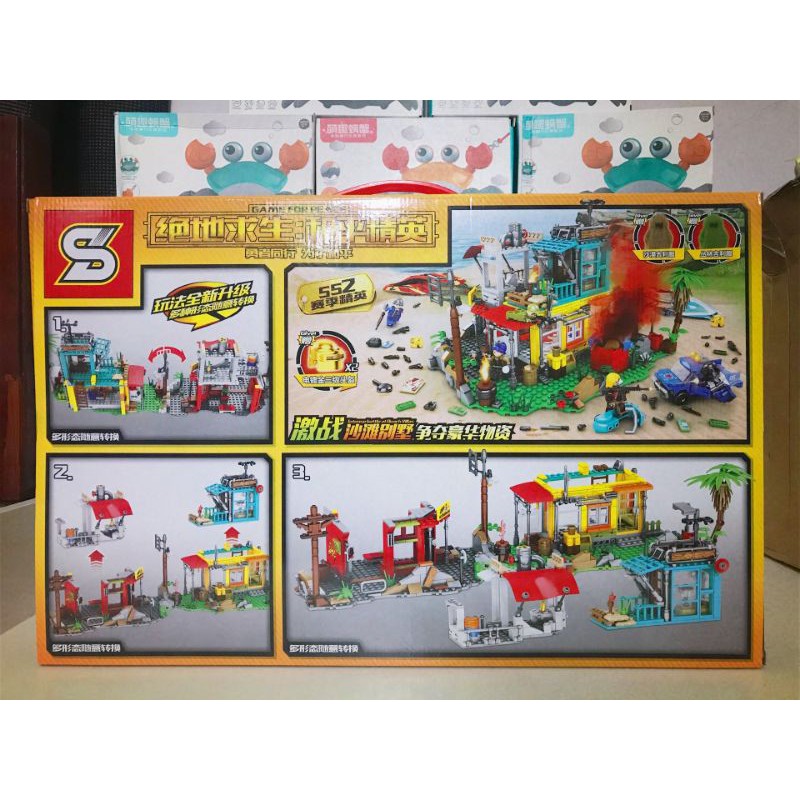 Lego PUBG game sinh tồn hãng Sheng Yuan | BigBuy360 - bigbuy360.vn