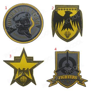 Sticker Ủi Thêu Hình Huy Hiệu Quân Đội Pháp