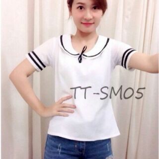 Áo thủy thủ thắt nơ