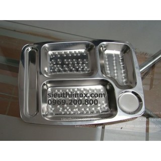 Khay cơm INOX 5 ngăn (SO 7)
