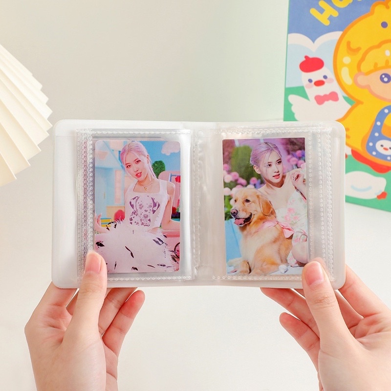 Collect book/ Album 40 ảnh My Love - dùng để bảo quản photocard, thẻ Anime, Pokemon, YugiOh