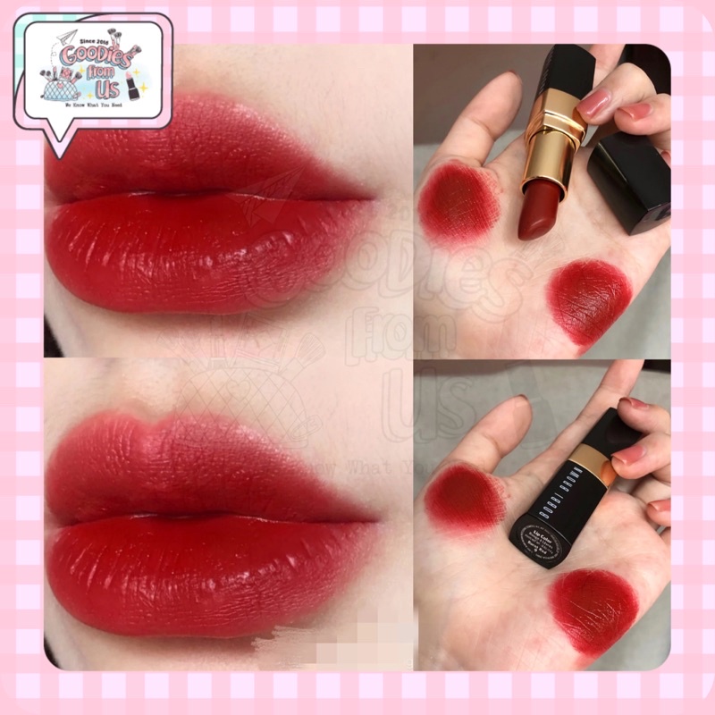 Son thỏi Bobbi Brown Burnt Red Lip Color SALE 60% !!
